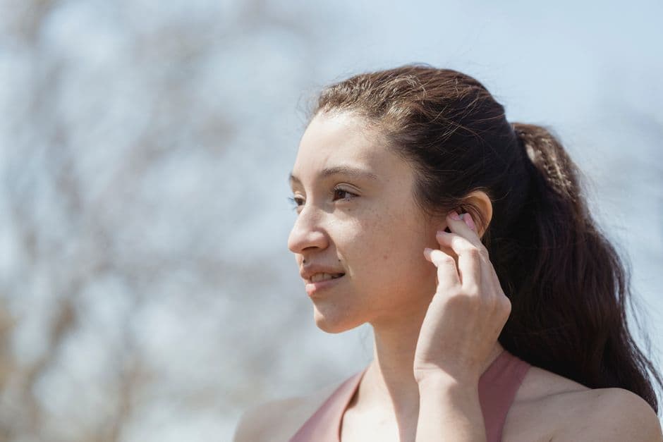 The main hearing aid styles, shown side by side