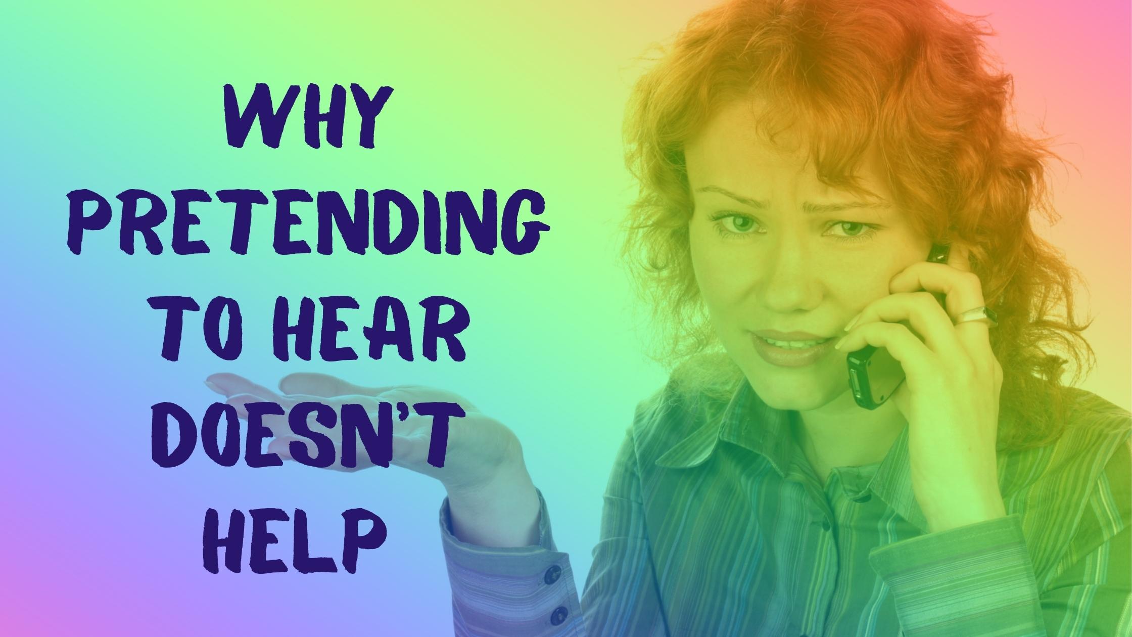 The gap between nodding along and truly following the conversation